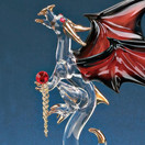 Glass Baron ~ Dragon with Fire