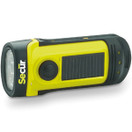 1 X Solar/Dynamo LED Flashlight | Secur Waterproof