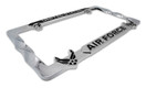 U.S. Air Force Black License Plate Frame