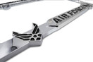 U.S. Air Force Black License Plate Frame