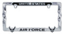 U.S. Air Force Black License Plate Frame