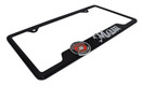 Marines Mom 3D Black Metal License Plate Frame - Elektroplate