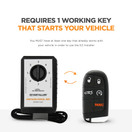 Car Keys Express Simple Key Remote Compatible with Chrysler Dodge &  Jeep with Pairing Tool (5 Button: Trunk / Remote Start) (5 Button: Trunk / Remote Start)