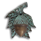 SPI Home Acorn Door Knocker - Solid Brass Decorative Front Door Hardware