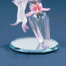 Cat & Vase Figurine