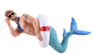 December Diamonds 55-55436 Merman Ornament, Big Tube