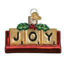 Old World Christmas Ornaments Joyful Scrabble Glass Blown Ornaments - Christmas Tree 