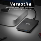 OWC 1.0TB Envoy Pro FX Thunderbolt 3 + USB3.2 Gen 2 USB-C Portable NVMe SSD up to 2800MB/s - 1TB