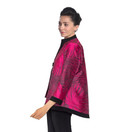 Tropical One-Button Jacket - 5493J | Medium, Pink