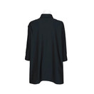 Contrast Trim Blouse - 5661B | Small, Black
