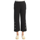 Jess & Jane Weekend Crop Pant - WK13 | Large, Jet Black