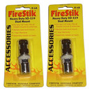 (2) FIRESTIK K-4A Heavy Duty CB Radio Antenna Stud MONTAGEM - SO-239