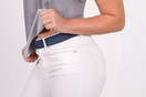 Women's Stretchable Elastic No-buckle Belt | XX-Large, Navy