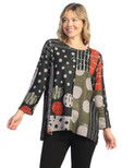 Jess & Jane French Brushed Knit Tunic | FB8 (X-Large, Amelia)