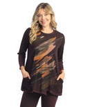 Jess & Jane Mineral Washed Tunic | M101 (Medium, Opera Wine)