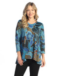Jess & Jane Slinky-Like Knit Tunic - 2X, Lullaby