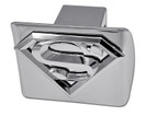 Superman Chrome and Chrome All Metal Hitch Cover | Chrome & Chrome