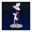 Glass Baron Cat with Lamp
