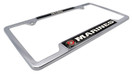 Marines Retired Open License Plate Frame