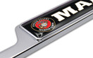Marines Veteran Open License Plate Frame - VET Open