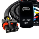 Power Bus Bar Plug Wire Kit with On/Off Rocker Switch Compatible with Polaris Pulse Power Busbar RZR Pro Ranger Crew XP 2018-2023 | Light Bar
