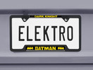 Batman Dark Knight Open Black Metal License Plate Frame