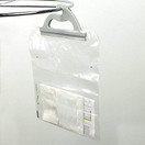 Monaco Hanging Storage Bags, 15-Pack of 10 x 12.5-inch Clear Plastic Bags for Classroom, Library, and Pharmacy Use