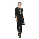 IC Collection Soft Knit Tunic - 2517T | XX-Large, Black