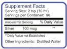 10 ppm 32 oz Colloidal Silver Natural Immune Support Health Supplement | 32 Fl Oz (Pack of 1)