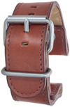 BERTUCCI B-78M - Montanaro Survival Matte Latigo Two Piece Screws Leather Brown Watch Band