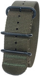 BERTUCCI DX3 B-127B Defender Olive 26-mm Nylon Watch Band