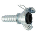 Interstate Pneumatics CU-853 3/4 Inch Hose Barb Straight Through Jack Hammer Coupler | Pack of 5