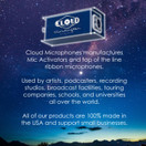 Cloud Microphones - Cloudlifter CL-1 Mic Activator - Ultra-Clean Microphone Preamp Gain - USA Made