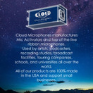 Cloud Microphones - Cloudlifter CL-2 Mic Activator - Ultra-Clean Microphone Preamp Gain - USA Made