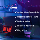 Cloud Microphones - Cloudlifter CL-2 Mic Activator - Ultra-Clean Microphone Preamp Gain | USA Made (CL-2)