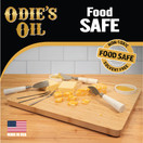 Odie's Oil • Universal Finish for Wood • Leather • Plastic • Vinyl • Metal and More • 9 Ounce Glass Jar • Food Safe and Solvent Free Non Toxic Finish …