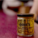Odie's Wood Butter in a 9 Ounce Glass Jar for Finishing Top Coats & Added Layer of Surface Protection