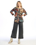 Jess & Jane Women's Layla French Brushed Knit Patch Pocket Tunic | Small, Lisa
