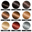 100% Real Human Hair Fibers - Conceal bald and thinning hair - Root touch up - Volumizer - Unisex (1.05 Ounce, Dark Brown) (1 Ounce (Pack of 1)