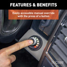 CURT 51170 Spectrum Original Equipment Style | Integrated Electric Trailer Brake Controller, Proportional