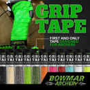 Bowmar Archery Grip Tape, Designed for Archers, Self-Adhering, Effective in Dry or Wet Conditions, Comfortable, Tacky, Easy to Install |Green