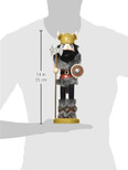 Santa's Workshop 70104 Viking Nutcracker, 14" Tall, Red/Yellow/Gray