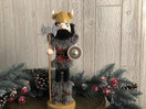 Santa's Workshop 70104 Viking Nutcracker, 14" Tall, Red/Yellow/Gray
