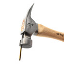 Big Horn 15151 14 Oz Tiger Titanium Hammer w/ Curved Hickory Handle