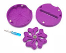 Bladesaver Thread Cutter With A Magnetic Case For Rotary Blades By Purple Hobbies (FUCHSIA, 60 MM BLADE)