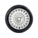 Black Rim Protector for Car Wheels (Fits 12-19" Wheel Diameter) - Pack of 4 Premium Alloy Wheel Protector to Avoid Scratches & Scuffs - Adhesive Free Curb Rash Rim Protectors