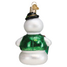 Old World Christmas Sam The Snowman Glass Blown Ornament for Christmas Tree