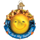 Old World Christmas You are My Sunshine Glass Blown Ornament for Christmas Tree | You are My Sunshine