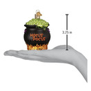 Old World Christmas Ornaments Halloween Cauldron Glass Blown Ornaments for Christmas Tree