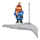 Old World Christmas Rudolph The Red-Nosed Reindeer Yukon Cornelius Glass Blown Ornament for Christmas Tree